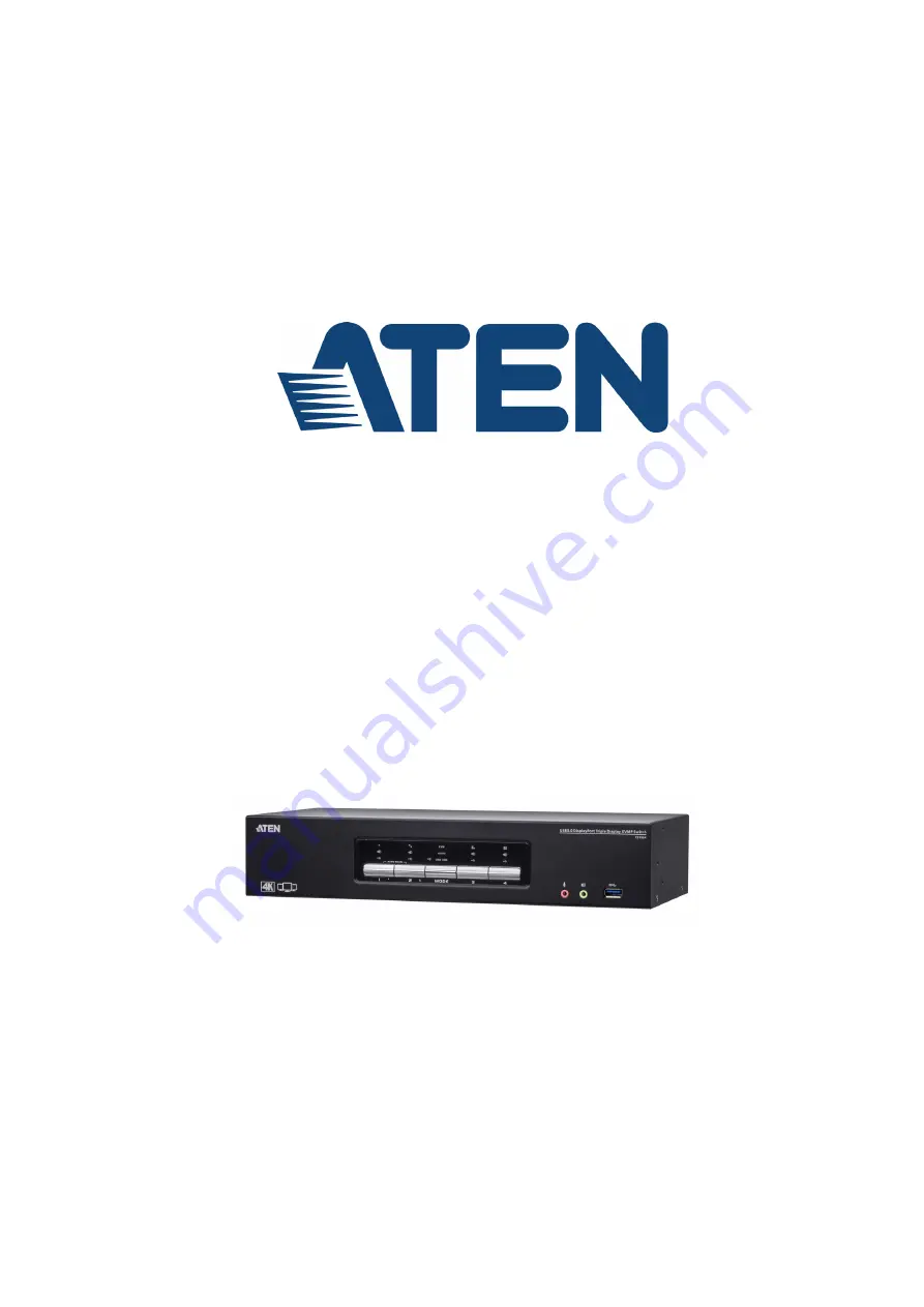 ATEN CS1964 User Manual Download Page 1