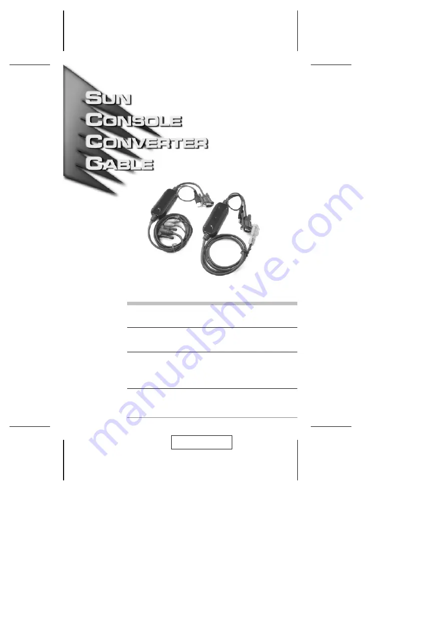 ATEN CV-131A User Manual Download Page 1