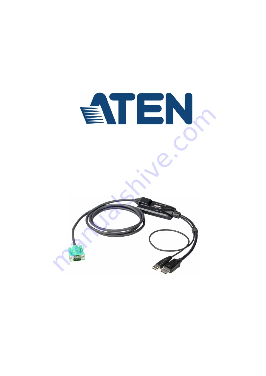 ATEN CV190 User Manual Download Page 1