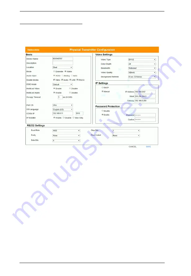 ATEN KE6900 User Manual Download Page 180