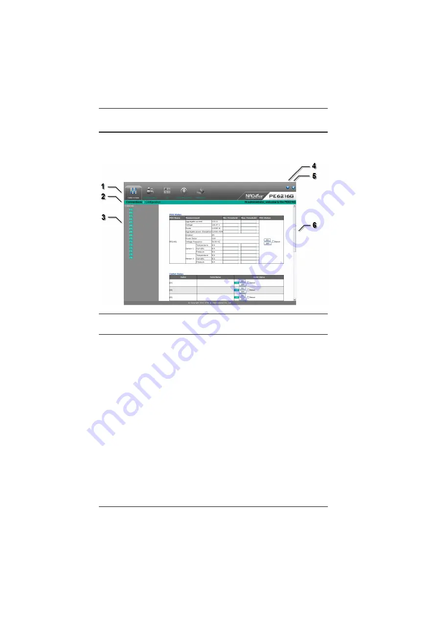 ATEN NRGence eco PDU PE PE5216 Скачать руководство пользователя страница 38