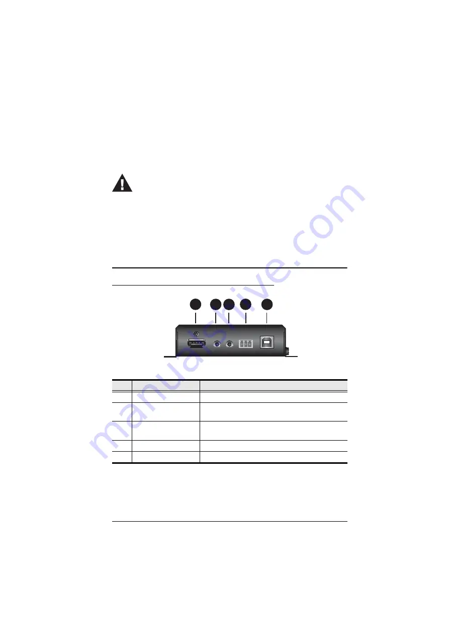 ATEN VanCryst VE8900 User Manual Download Page 21