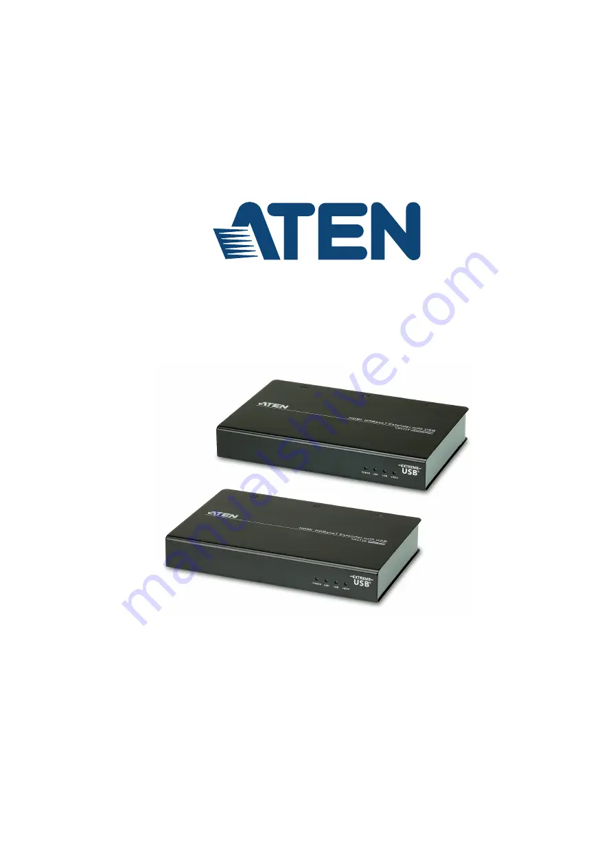 ATEN VE813 User Manual Download Page 1