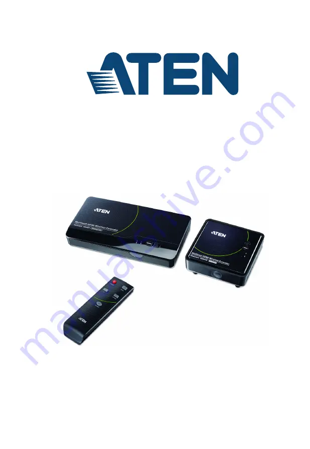 ATEN VE849 User Manual Download Page 1