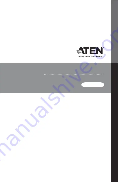 ATEN VS0108HA User Manual Download Page 1