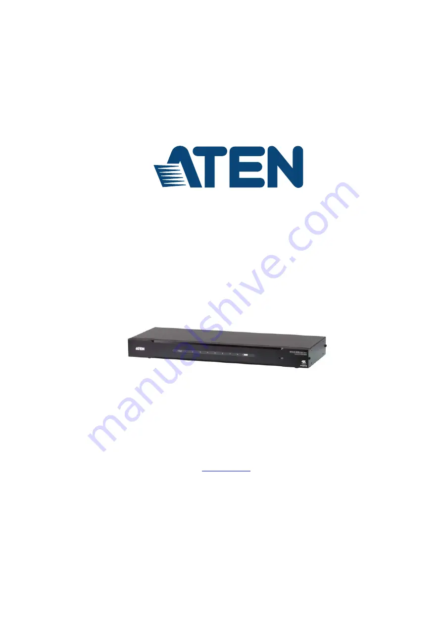 ATEN VS0108HB User Manual Download Page 1