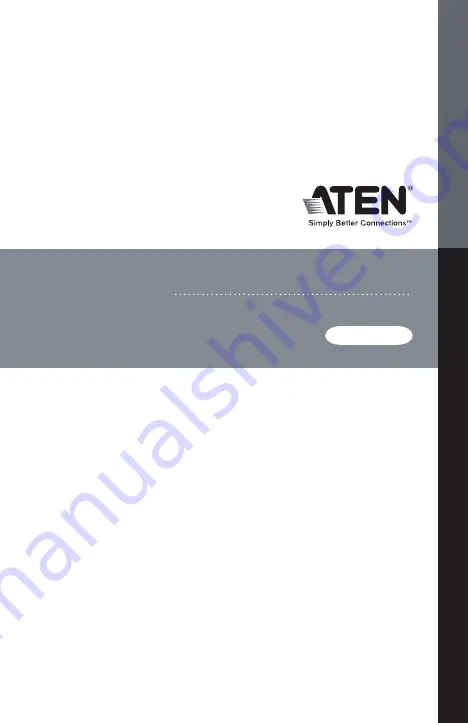 ATEN VS0801 User Manual Download Page 1