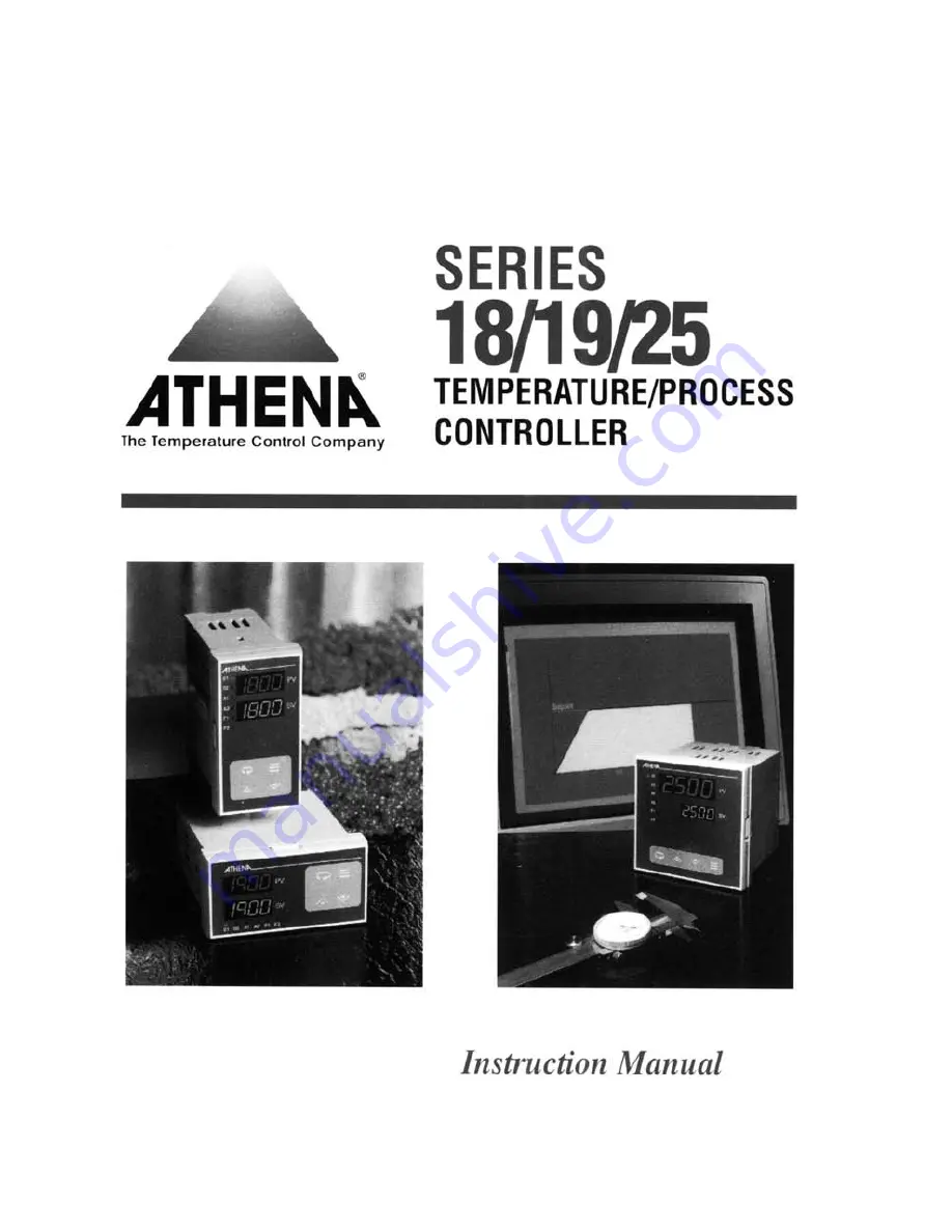 Athena 18 series Instruction Manual Download Page 1