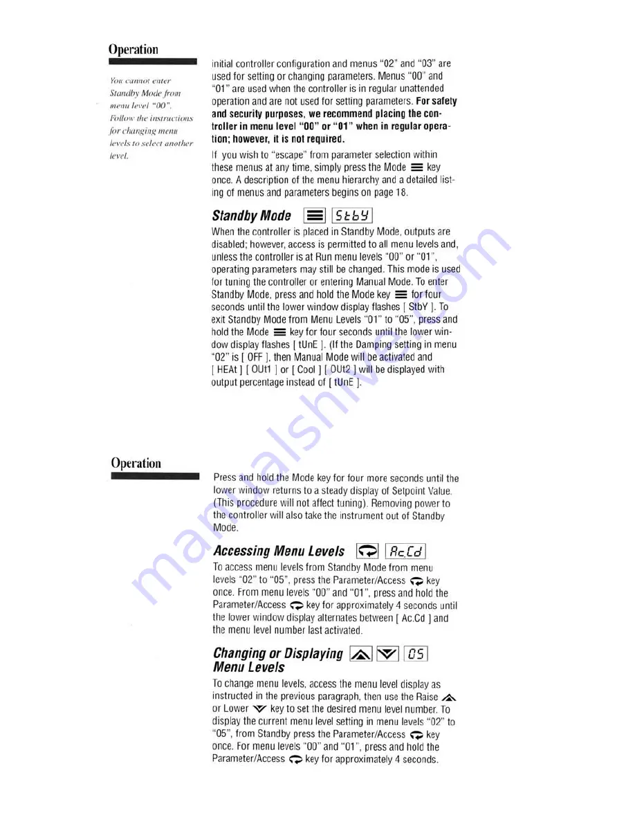 Athena 18 series Instruction Manual Download Page 9