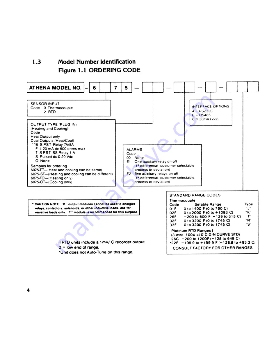 Athena 6075 series Instruction Manual Download Page 8