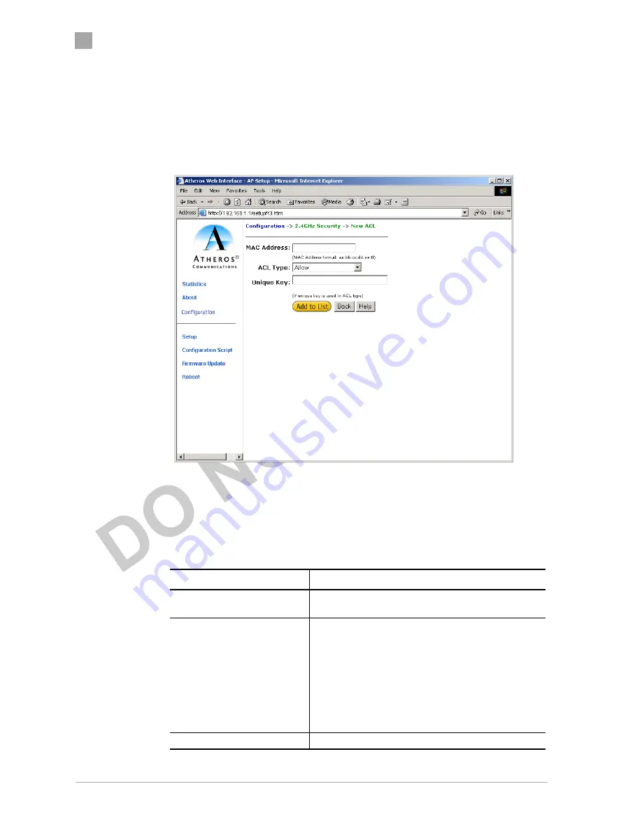 Atheros AR5BAP-00033 User Manual Download Page 40