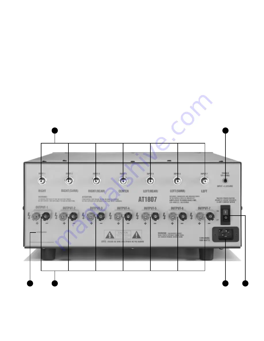 ATI Audio AT1800 Series Скачать руководство пользователя страница 4