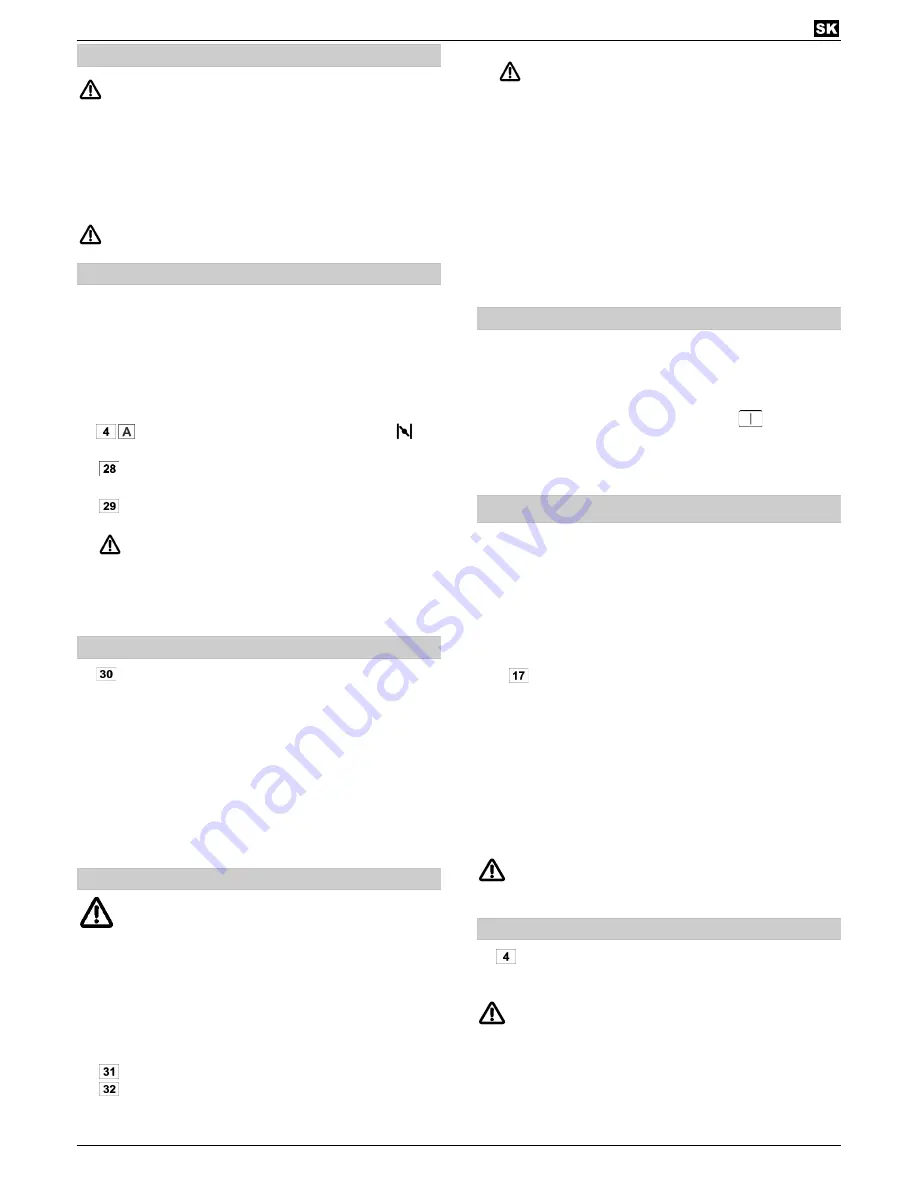 ATIKA BF 31-4T Original Instructions Manual Download Page 197