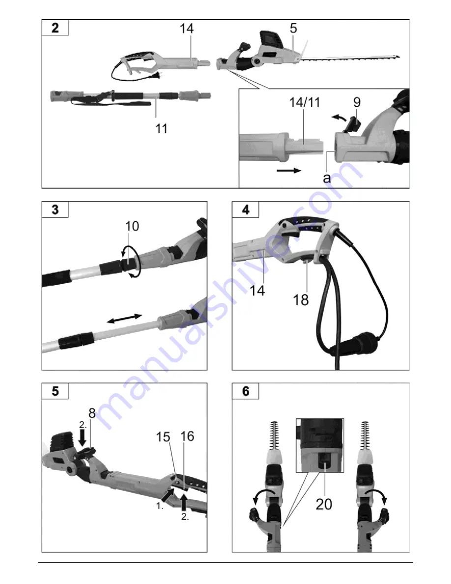 ATIKA HHS 710/56 Original Instructions Manual Download Page 4