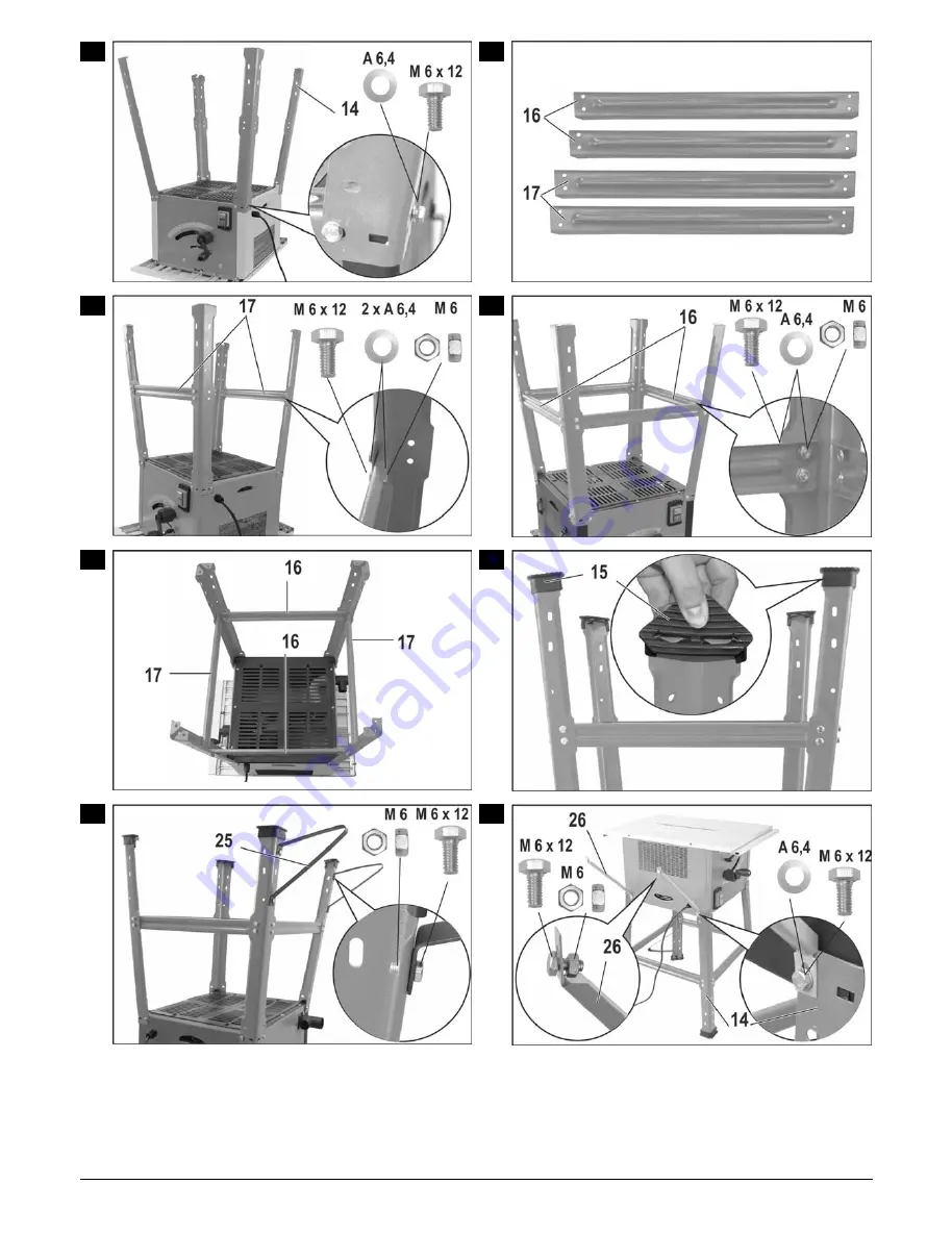 ATIKA T 250 N Assembly And Operating  Instruction Sheet Manual Download Page 3