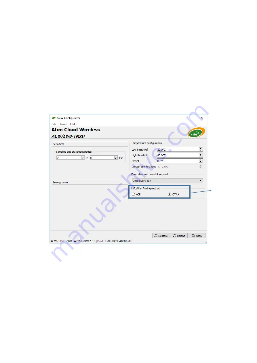 ATIM ACW/LW8-TM1D-HP Скачать руководство пользователя страница 16