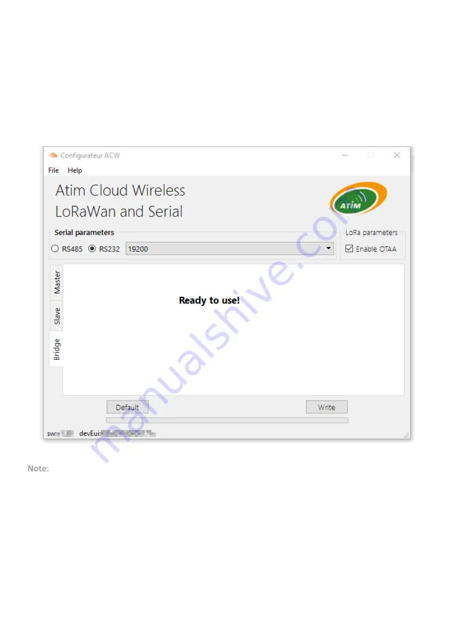 ATIM Cloud Wireless ACW/868-DINRS Скачать руководство пользователя страница 15