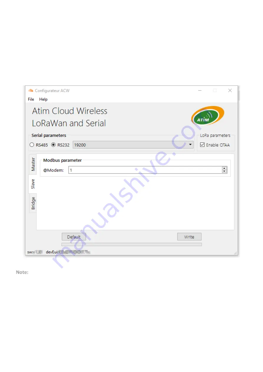 ATIM Cloud Wireless ACW/868-DINRS User Manual Download Page 21