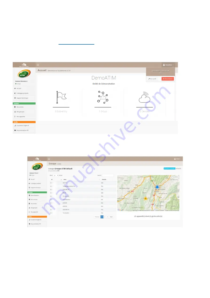 ATIM Cloud Wireless ACW/868-DINRS User Manual Download Page 31