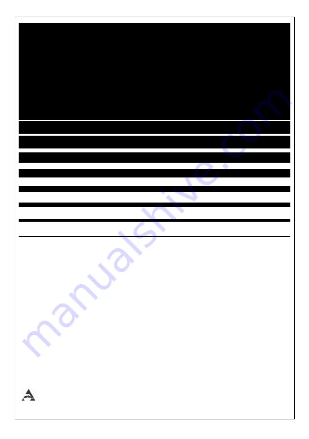 atisa HF-EC Operating And Maintenance Manual Download Page 36