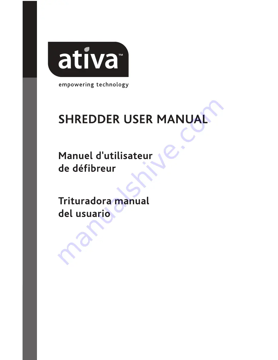 Ativa DMC-5000C User Manual Download Page 1