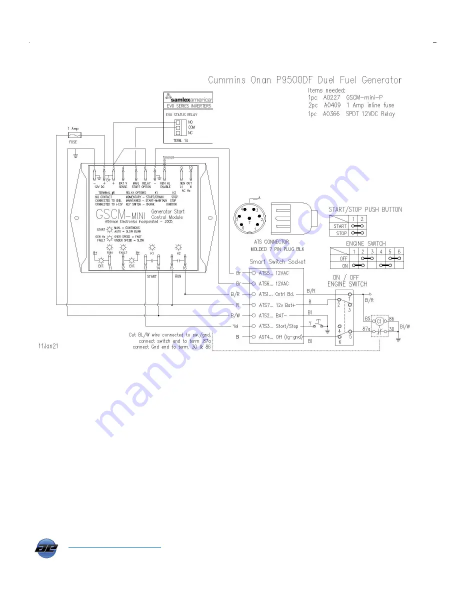 Atkinson Electronics GSCM-mini-P Скачать руководство пользователя страница 13