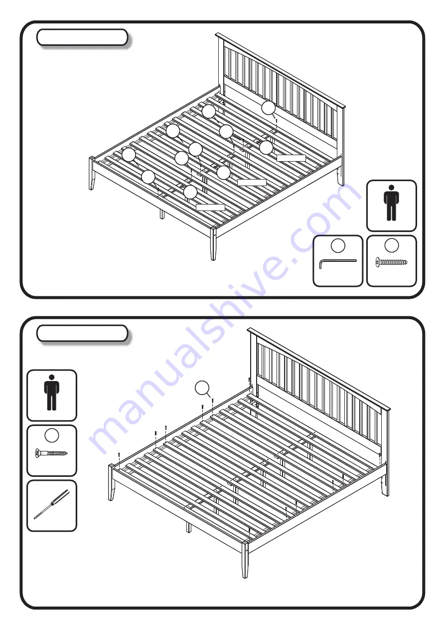 Atlantic Furniture KING E-65503 Скачать руководство пользователя страница 2