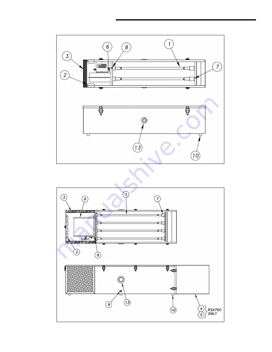 Atlantic Ultraviolet SANITAIRE RS140 Owner'S Manual Download Page 13