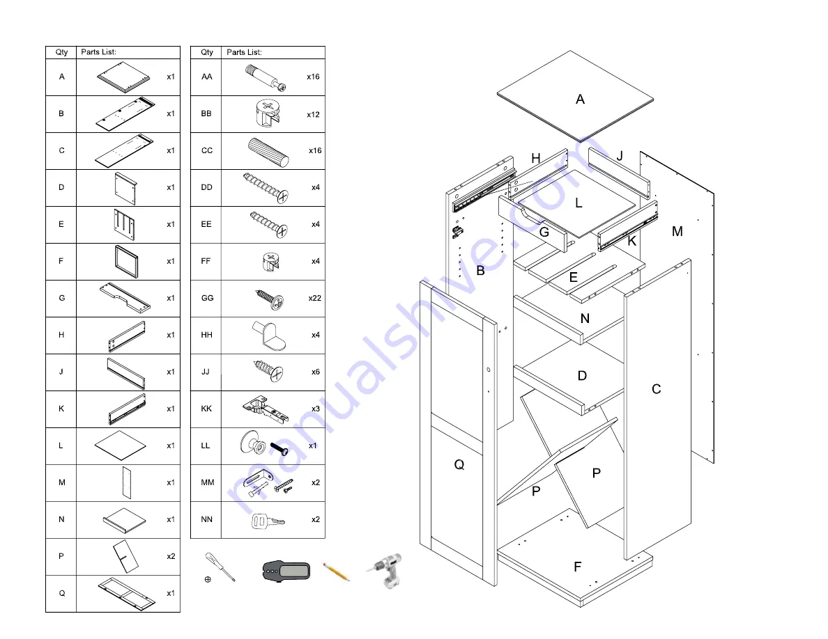 Atlantic 38408116 Manual Download Page 2