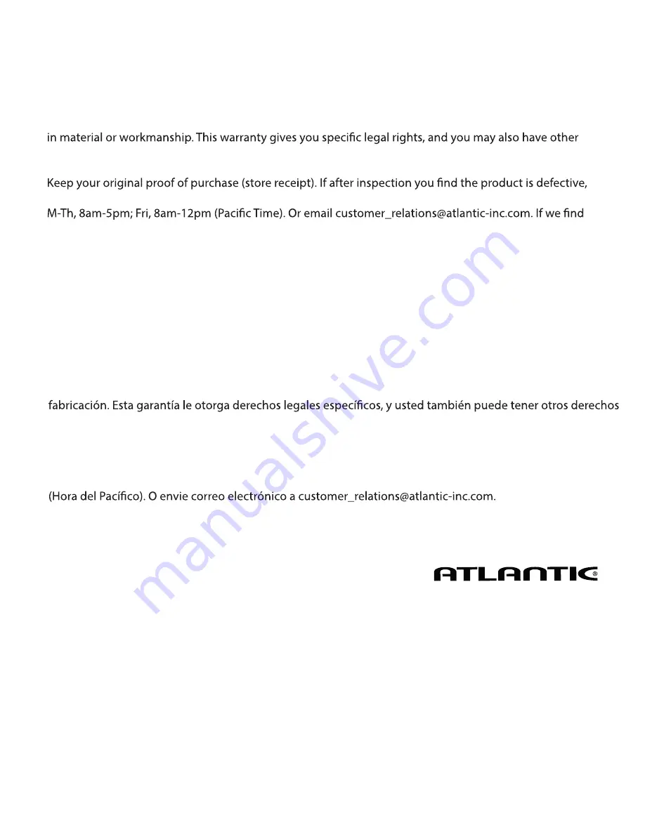 Atlantic 38408136 Manual Download Page 8