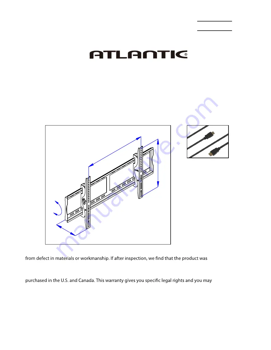 Atlantic 63607145 Instruction Manual Download Page 1