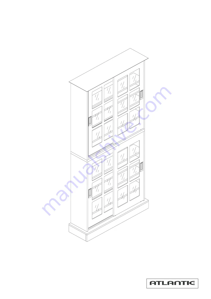 Atlantic 94835757 Assembly Instructions Manual Download Page 1