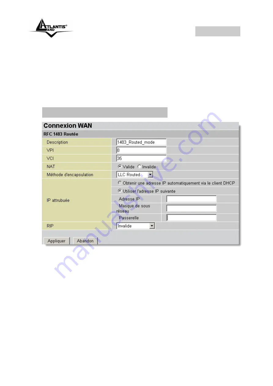 Atlantis Land A02-RA242-W54 Quick Start Manual Download Page 51