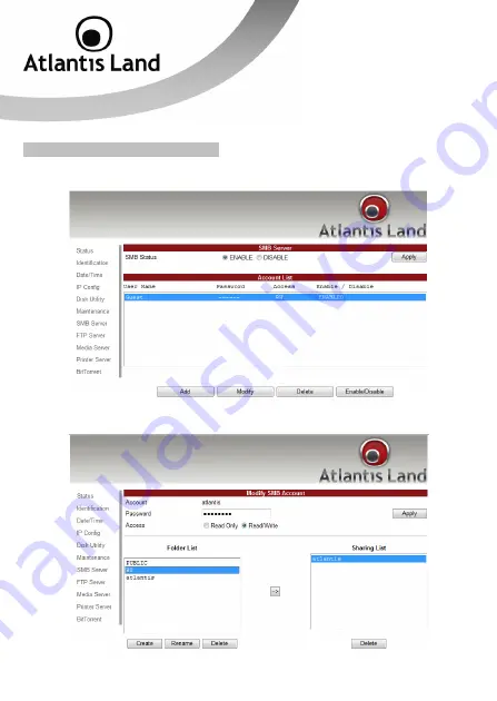 Atlantis Land DISK MASTER NASF101 User Manual Download Page 24