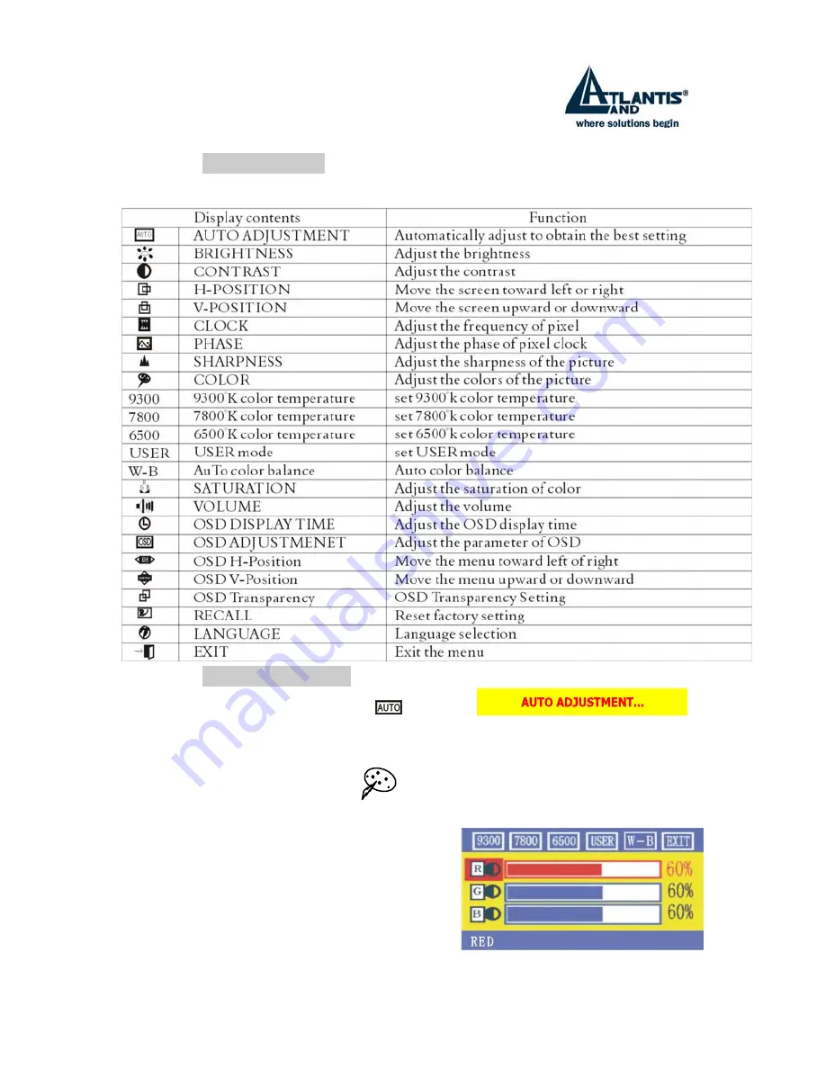 Atlantis Land I-See S150 LCD Monitor A05-15AM-C01 Скачать руководство пользователя страница 11