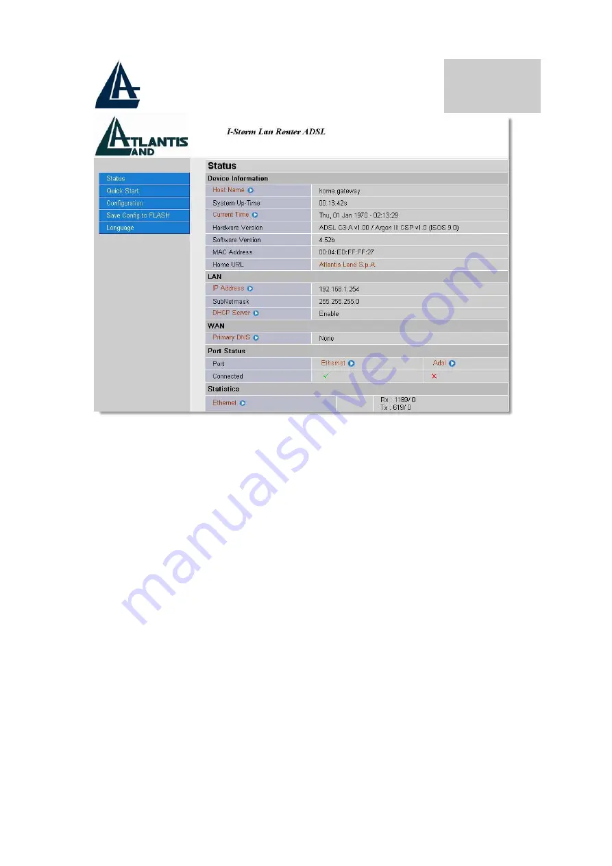 Atlantis Land I-Storm A02-RA3+ Quick Start Manual Download Page 103