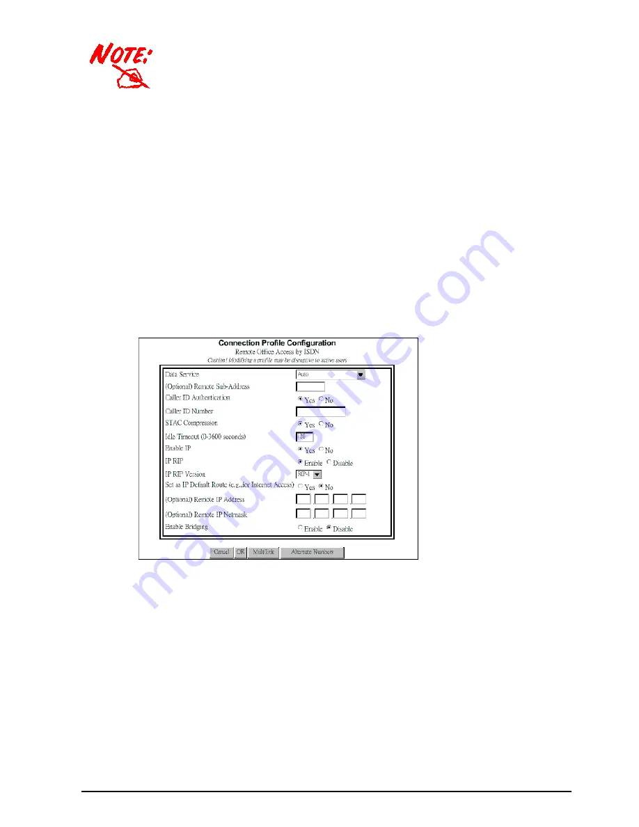 Atlantis Land ISDN Router with 10/100 LAN port ATLMMR MNE01 Скачать руководство пользователя страница 26