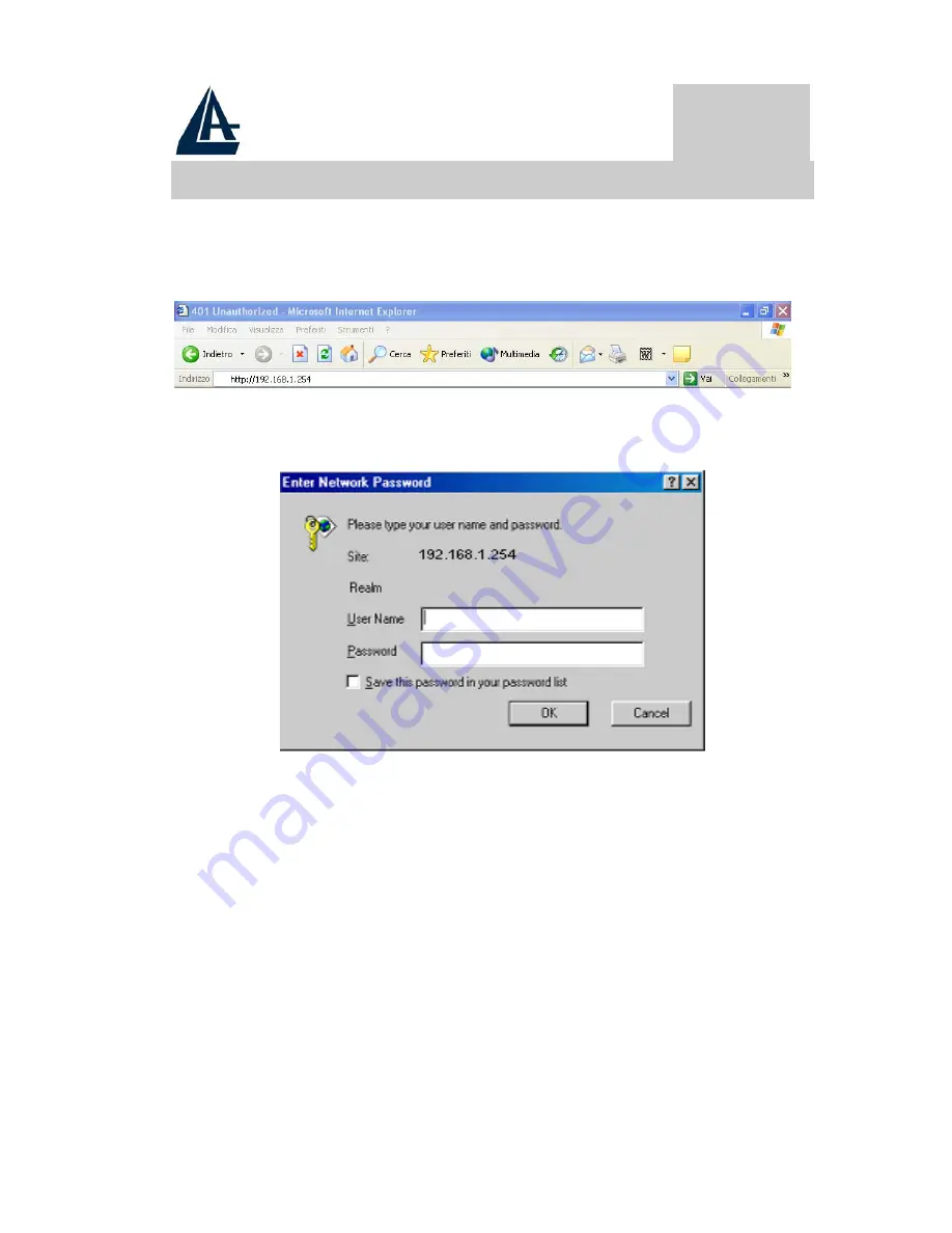 Atlantis Land WIRELESS ROUTER ADSL A02-RA210-W54 Quick Start Manual Download Page 59