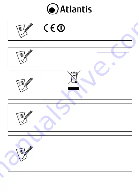 Atlantis A02-RA111-WN Quick Start Manual Download Page 9