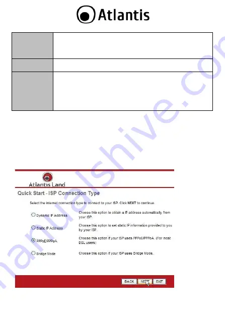 Atlantis A02-RA111-WN Quick Start Manual Download Page 57