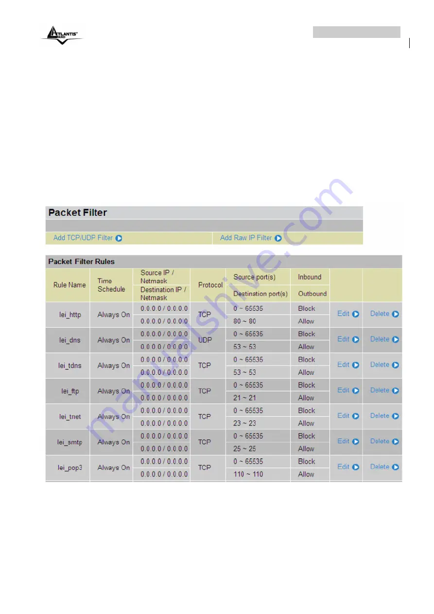 Atlantis A02-RA340 User Manual Download Page 49