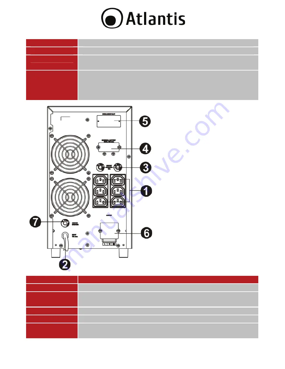 Atlantis LinePower 1151 Manual Download Page 14