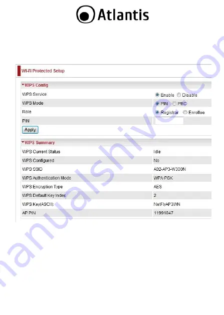 Atlantis NetFly AP3 WN Manual Download Page 37