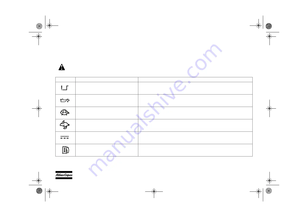 Atlas Copco HiLight H6+ DC Instruction Manual Download Page 62