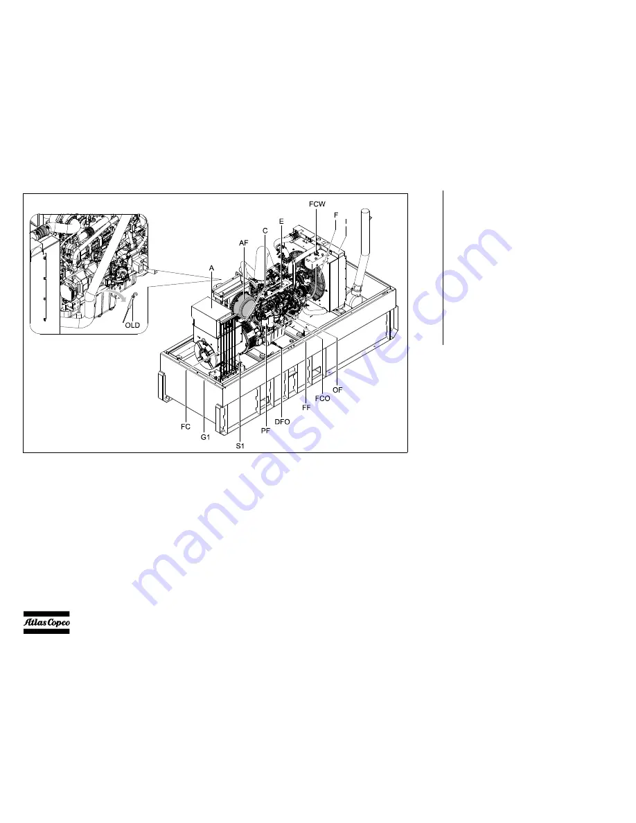 Atlas Copco QAS 250-330 JD T4i Instruction Manual Download Page 12