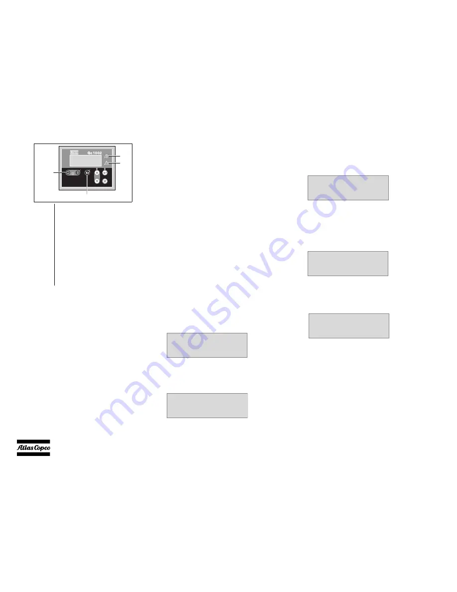 Atlas Copco QAS 250-330 JD T4i Instruction Manual Download Page 16