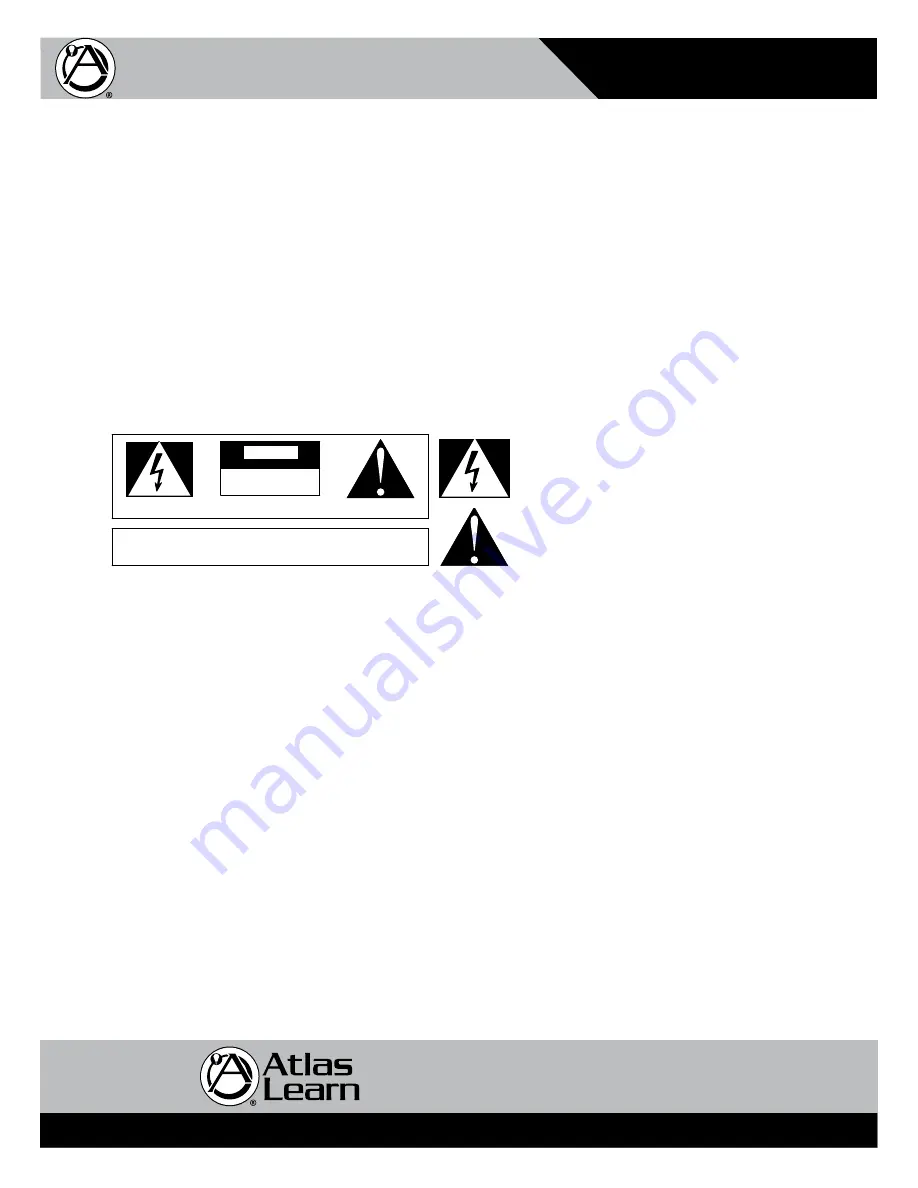 Atlas Learn AL2430 Owner'S Manual Download Page 2