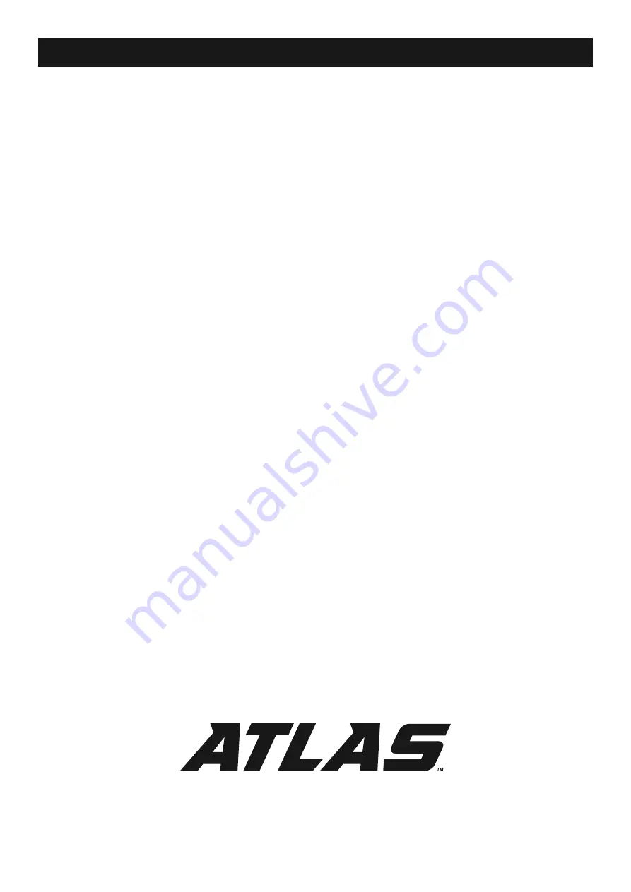 Atlas 56934 Owner'S Manual & Safety Instructions Download Page 16