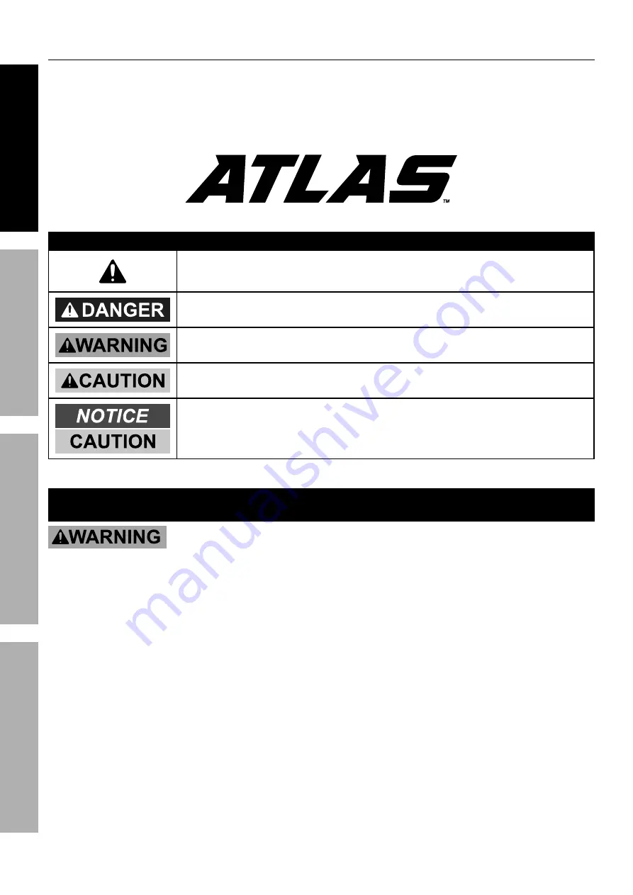 Atlas 56992 Owner'S Manual & Safety Instructions Download Page 2