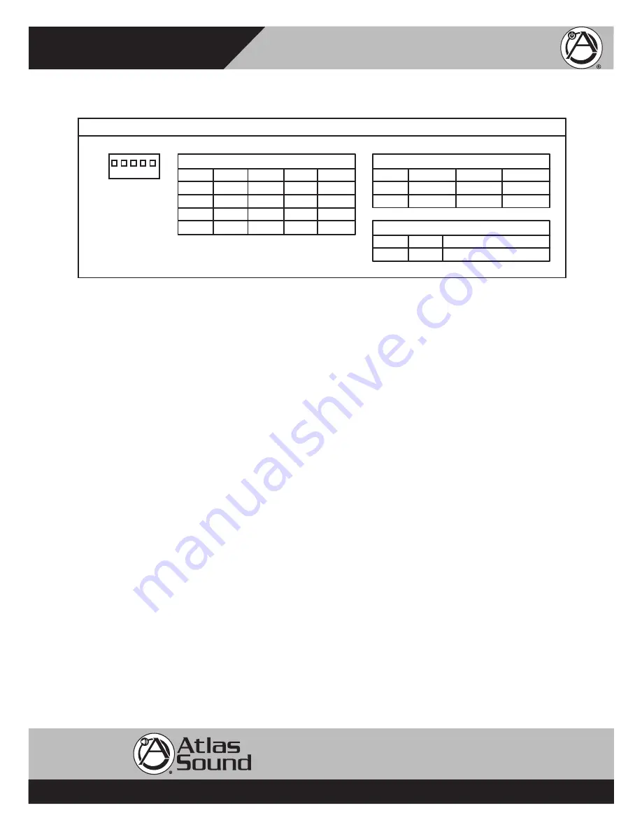 Atlas ECS-204 Owner'S Manual Download Page 11